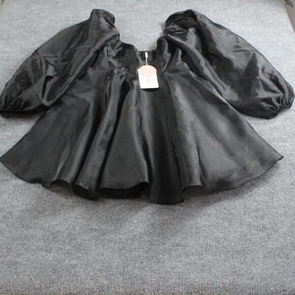 Selkie Dress Womens Small The Puff Mini Black Coquette Fairycore Princesscore - Picture 4 of 14